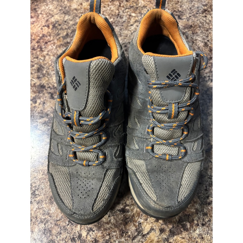 Columbia Mens Crestwood Hiking Shoes Graphite Canyon Gold BM5372-006 Size 8